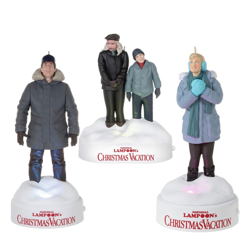 Hallmark Ornament Storyteller - National Lampoon Griswold Set of 3